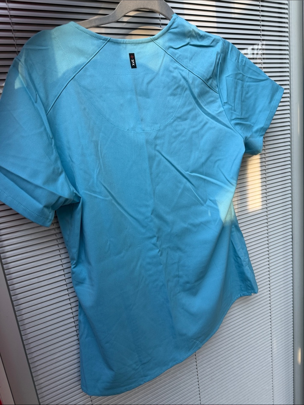 Light Blue Active Greys Anatomy Scrub Top Woman S